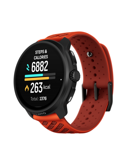 SUUNTO RACE 2 CORAL ORANGE sportinis laikrodis